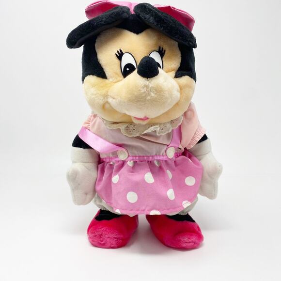 VINTAGE 1990s Minnie Mouse Stuffed Toy - Picture 1 of 11